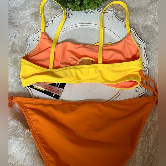 Yellow and Orange Bikini Set - Picture 3 of 9